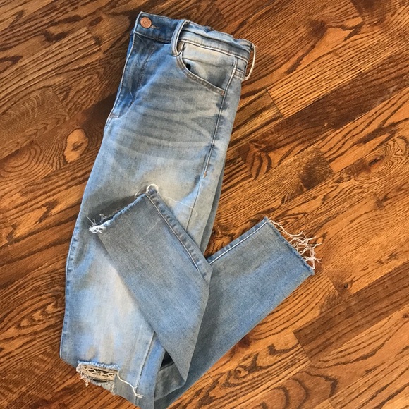 GARAGE Denim High Rise Distressed Jeans - Picture 3 of 10